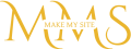 MakeMySite logó sárga